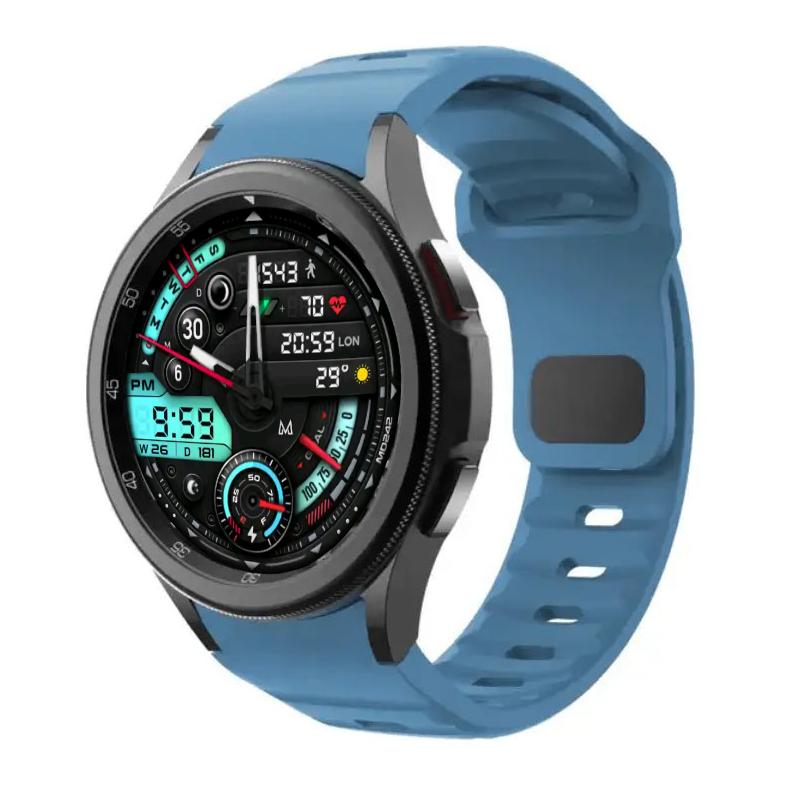 Silicone Watch Strap for Samsung Galaxy Watch 6, 5 & 4