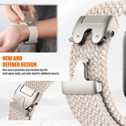 Braided Elastic Woven Band For Apple Watch Series And Ultra 