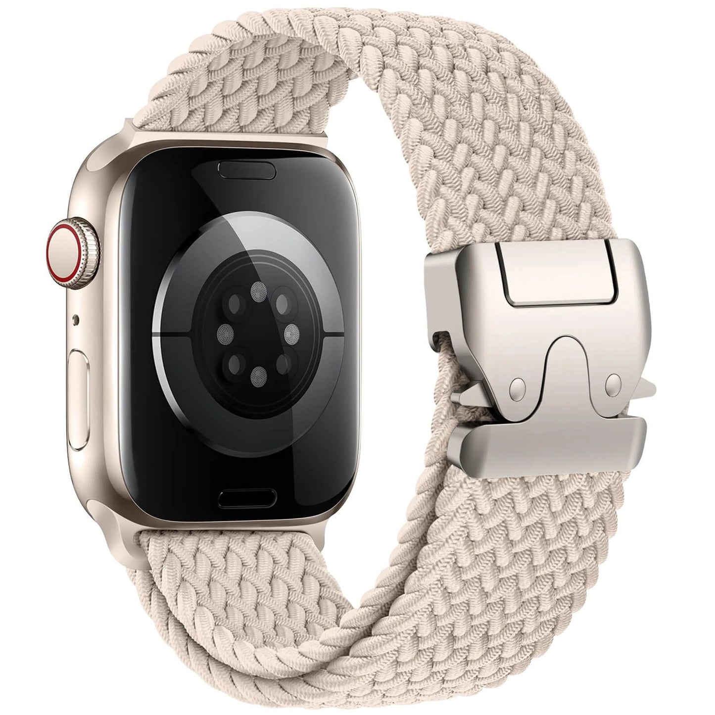 Braided Elastic Woven Band For Apple Watch Series And Ultra 