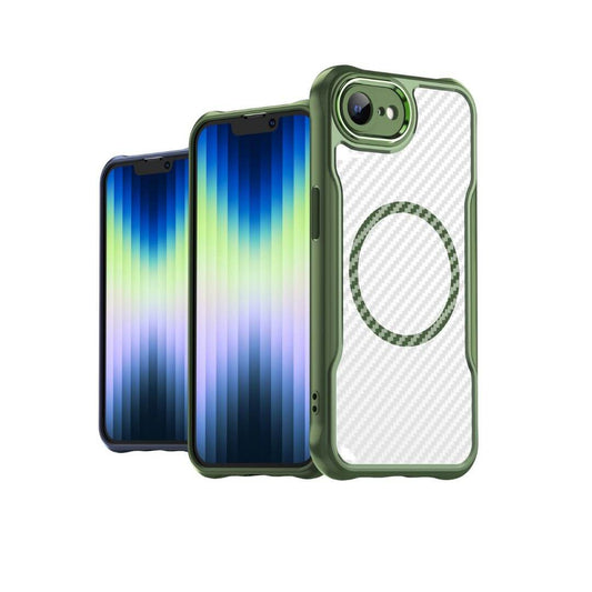 Carbon Fiber Pattern Shockproof Case For iPhone 16e