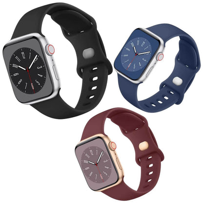 Soft Silicone Replacement Band For Apple Watch 