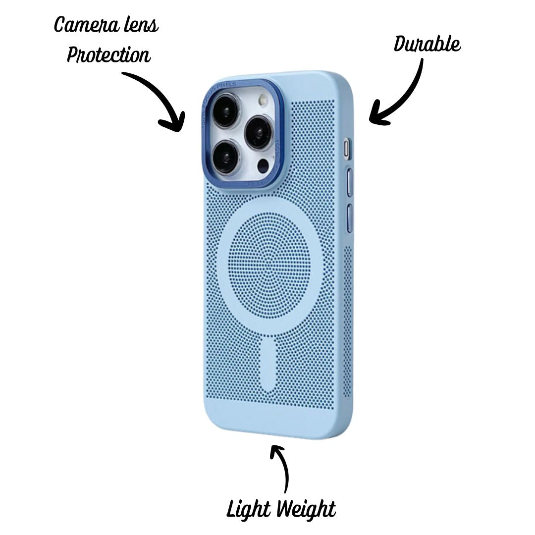 Shockproof Cooling Case For iPhone 15 Pro With MagSafe