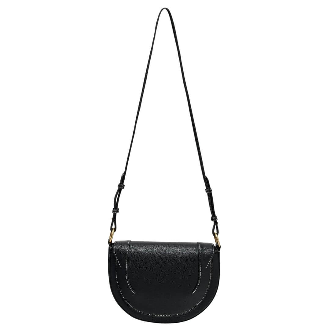 Small Saddle Designer Flap Shoulder Handbag