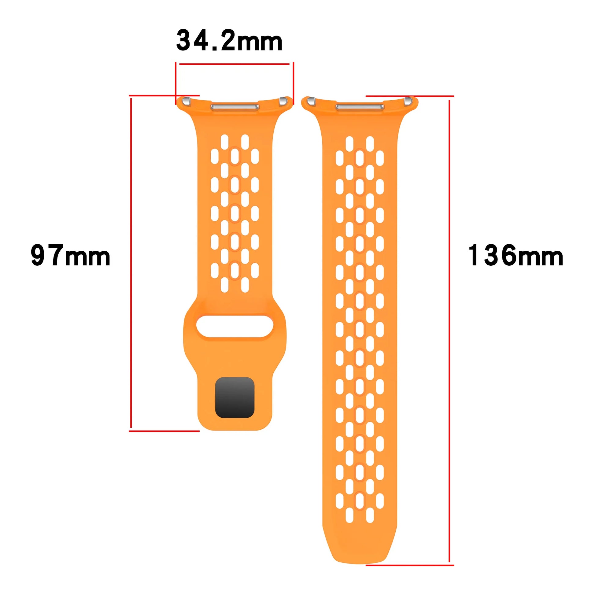 Samsung gear sport strap size on sale