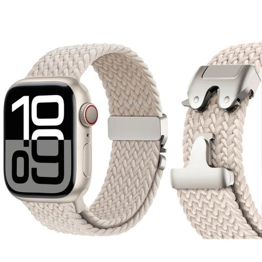 Braided Elastic Woven Band For Apple Watch Series And Ultra 