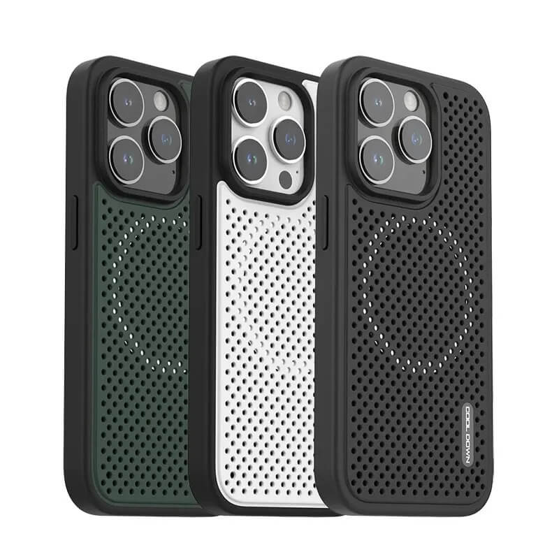 Shockproof Cooling Case For iPhone 15 With MagSafe