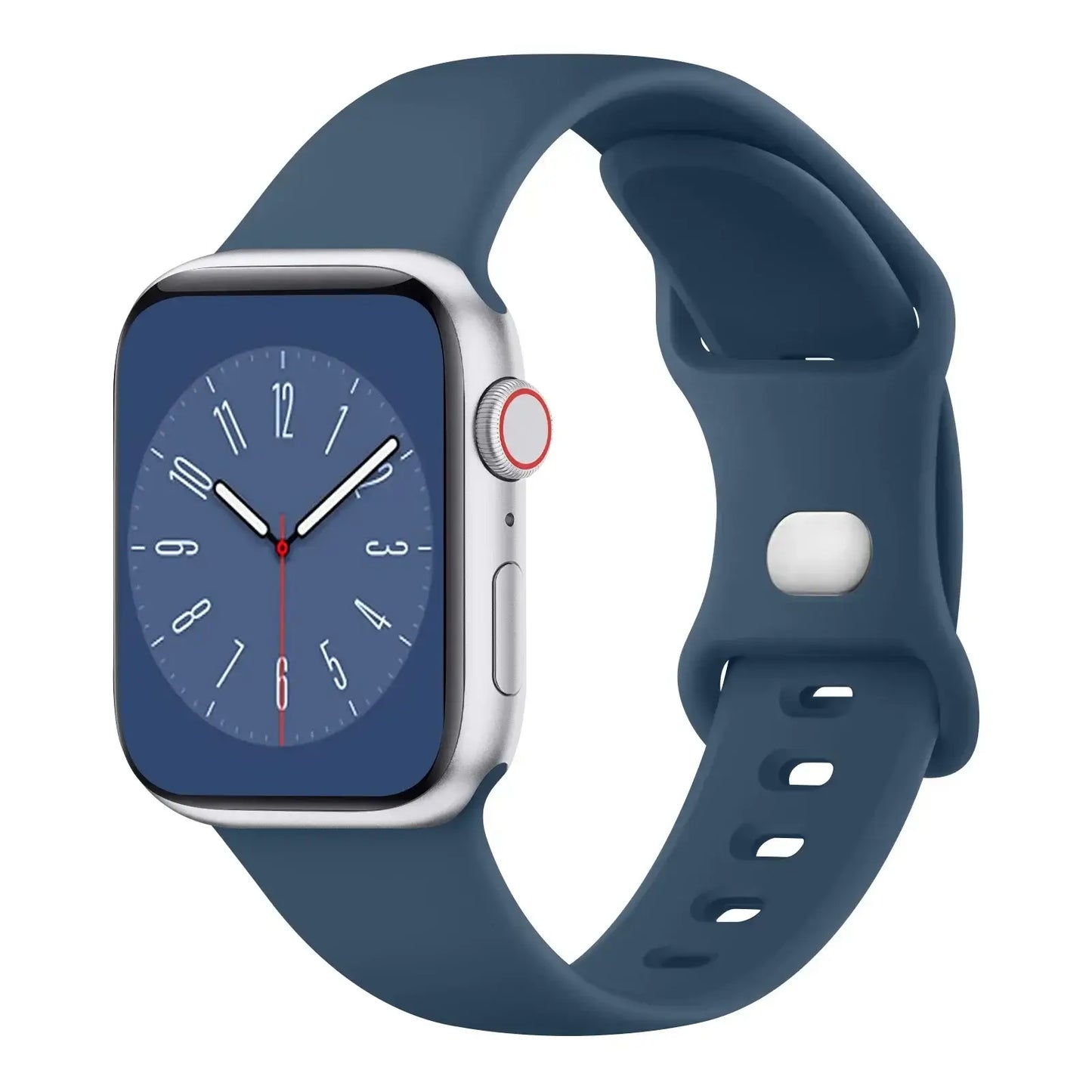 Soft Silicone Replacement Band For Apple Watch 