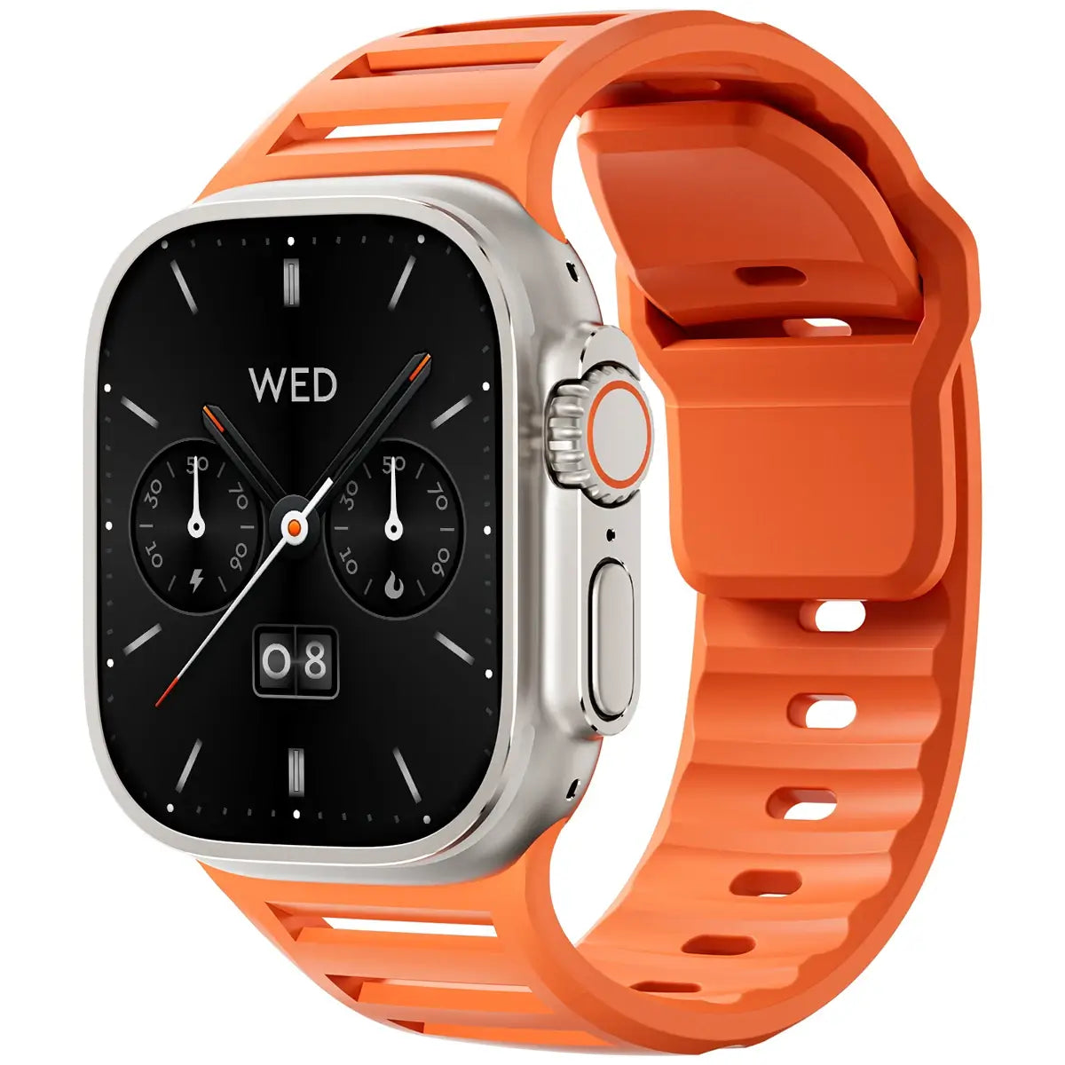 Ventilated Silicone Band For Apple Watch Ultra 2