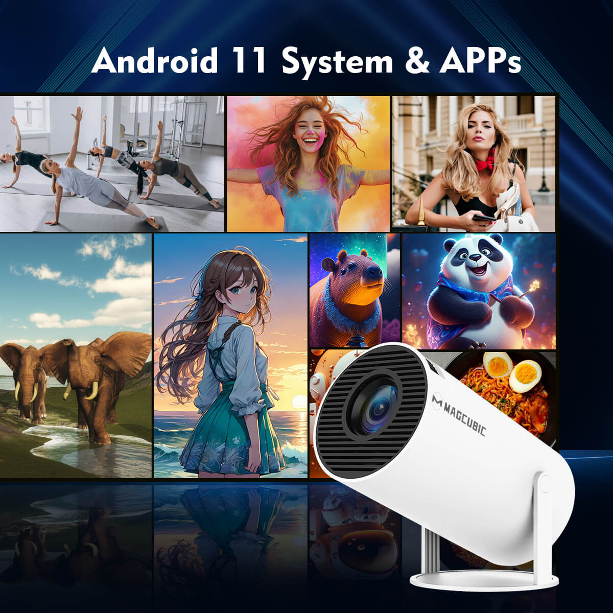 4K Android Projector Your Ultimate Home Theater