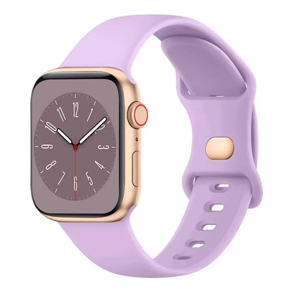 Soft Silicone Replacement Band For Apple Watch 