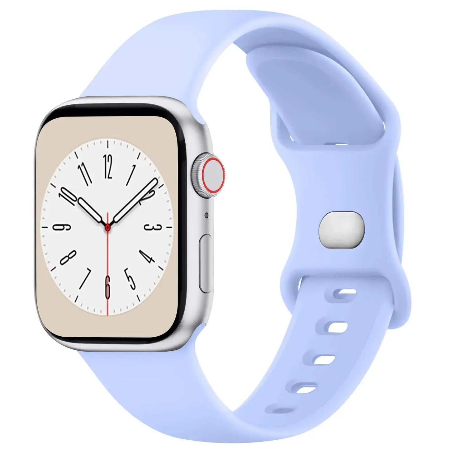 Soft Silicone Replacement Band For Apple Watch 