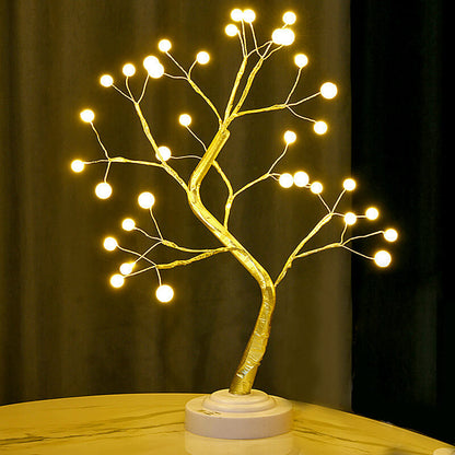 Table Tree Night Light USB Powered Cherry Blossom LED Bonsai