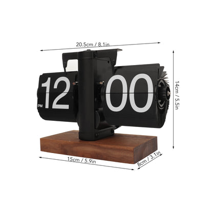 Retro Flip Down Clock Mechanical Clock For Home And Room Decoration