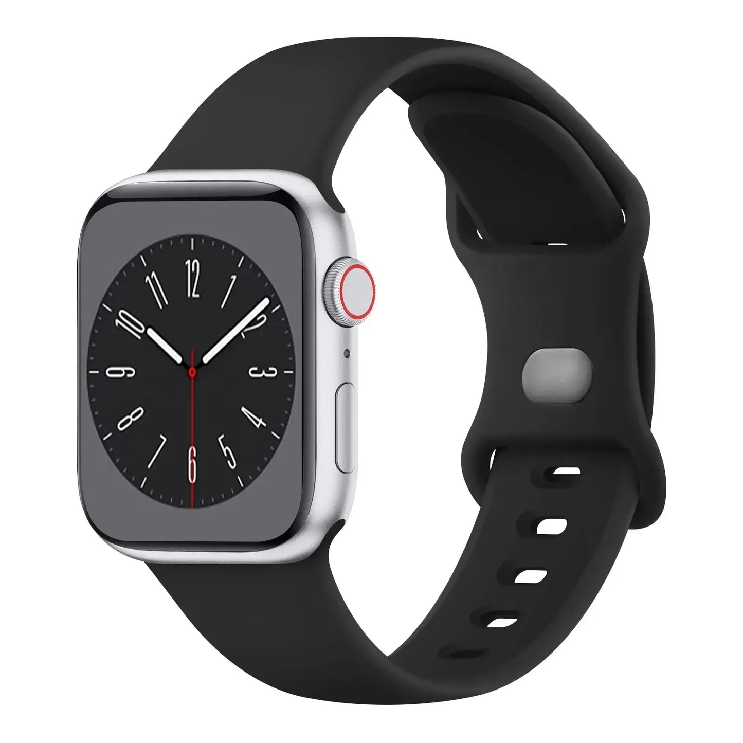 Soft Silicone Replacement Band For Apple Watch 