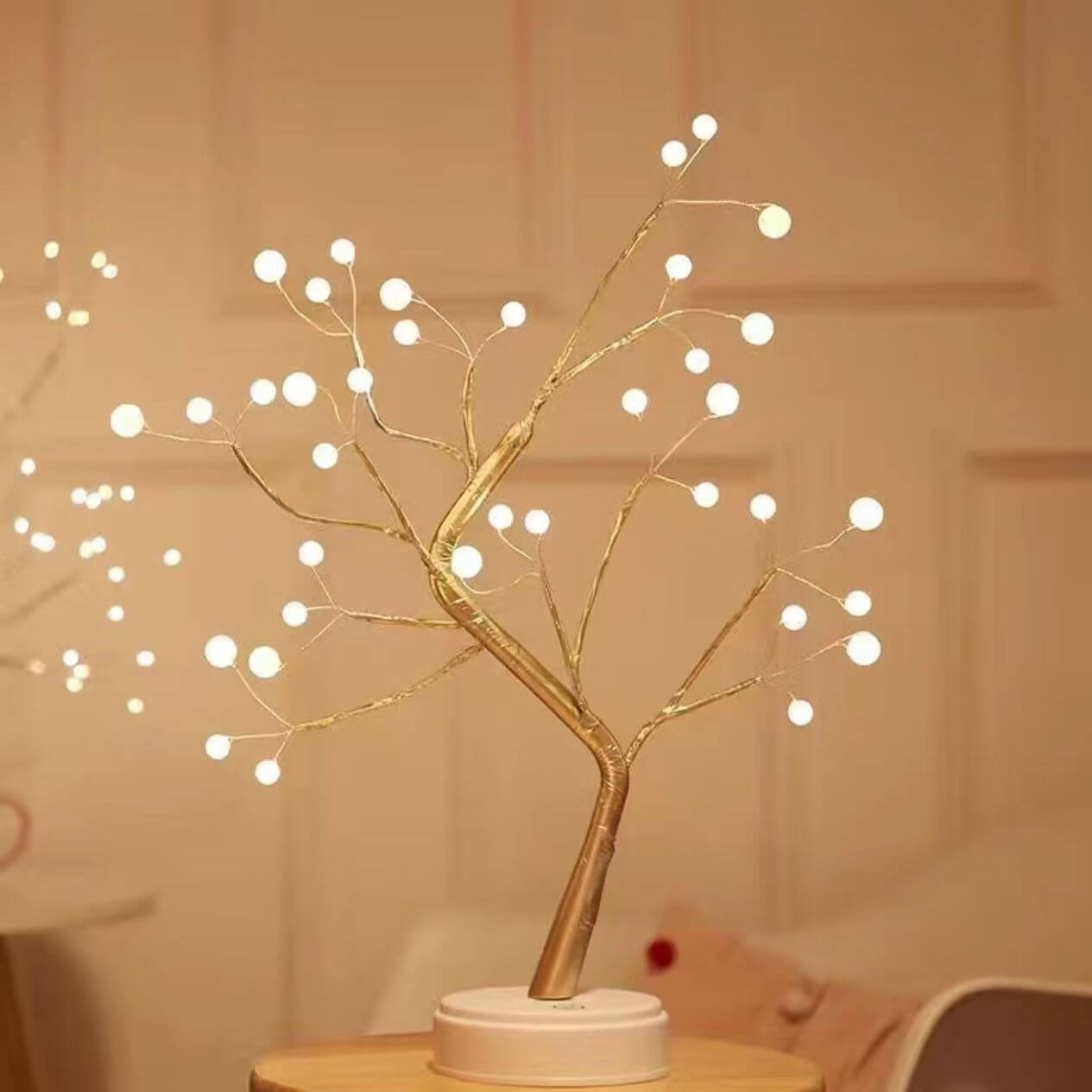 Table Tree Night Light USB Powered Cherry Blossom LED Bonsai