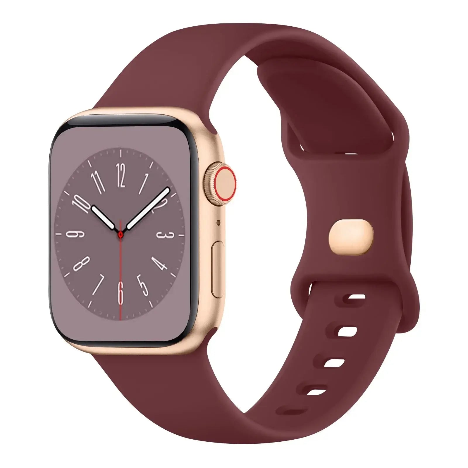 Soft Silicone Replacement Band For Apple Watch 