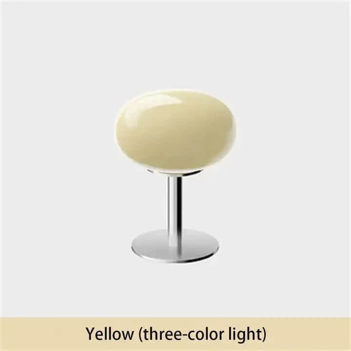 Lollipop Table Lamp  Medieval Cream Glass Design For Living Room, Bedroom & Study